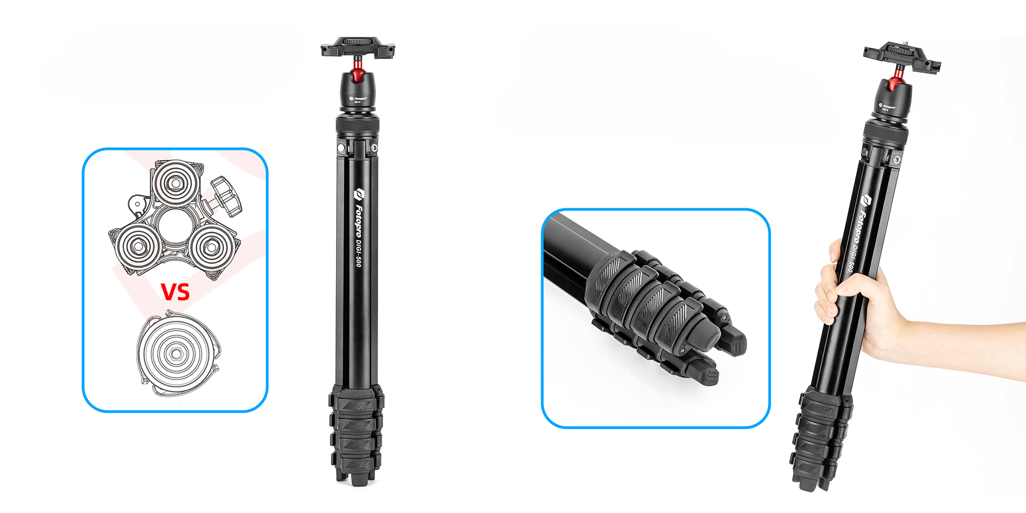 Statyw Fotopro DIGI-500